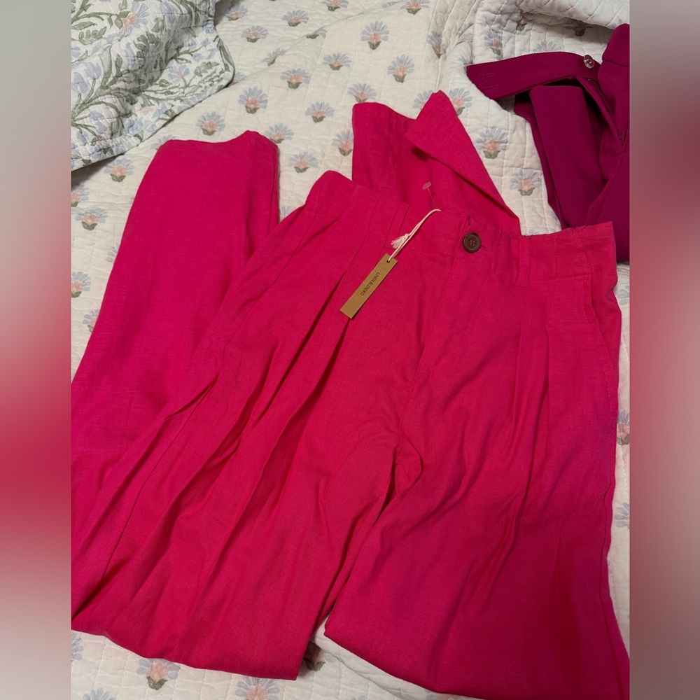Vibrant Pink Women's Pants